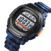 Чоловічий годинник Skmei 1657CMBU Camouflage-Blue фото 3