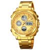 Чоловічий годинник Skmei 1673GDGD Gold-Gold фото 2