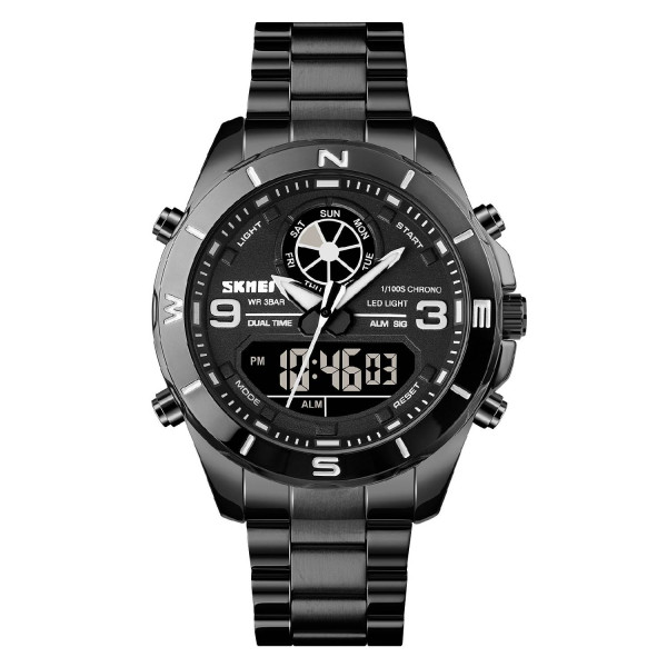 Мужские часы Skmei 1839BK Black фото 1