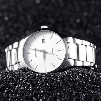 Curren 8106 Silver-White