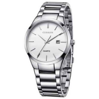 Curren 8106 Silver-White
