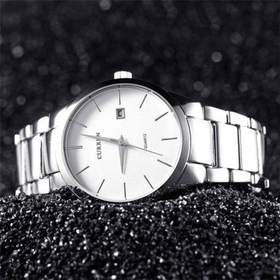 Curren 8106 Silver-White
