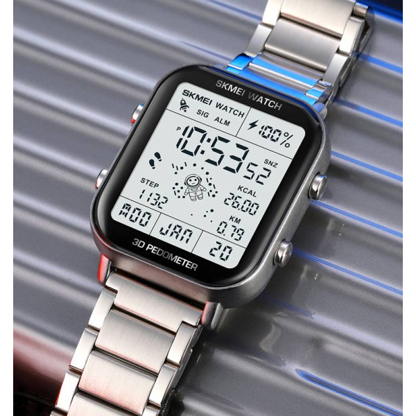 Мужские часы Skmei 1888SI Silver фото 5