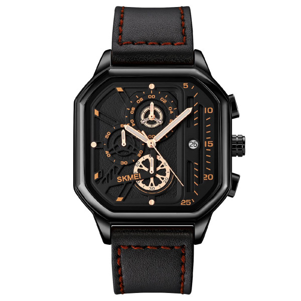 Мужские часы Skmei 1963BKRG Black-Rose-Gold фото 1