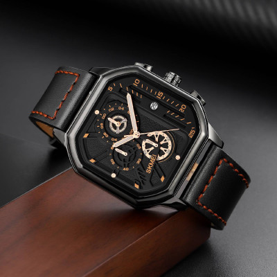 Skmei 1963BKRG Black-Rose-Gold