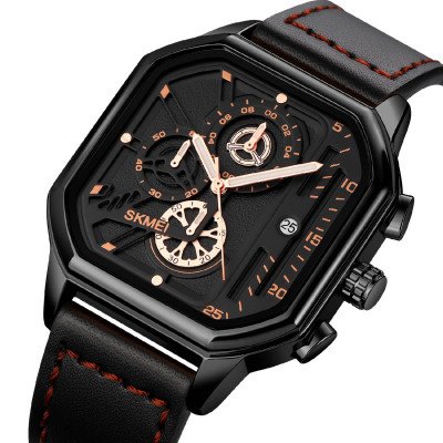 Skmei 1963BKRG Black-Rose-Gold