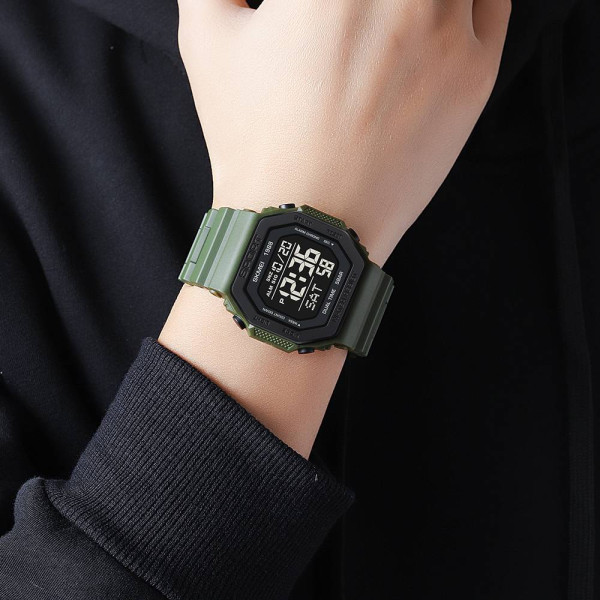 Чоловічий годинник Skmei 1988AG Army-Green фото 4
