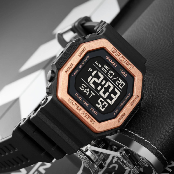 Мужские часы Skmei 1988RG Rose-Gold фото 5