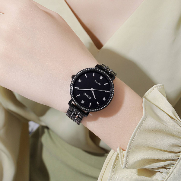 Жіночий годинник Skmei 2006BKBK Black-Black фото 4
