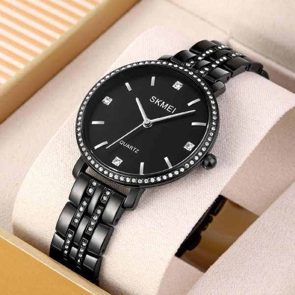 Жіночий годинник Skmei 2006BKBK Black-Black фото 5