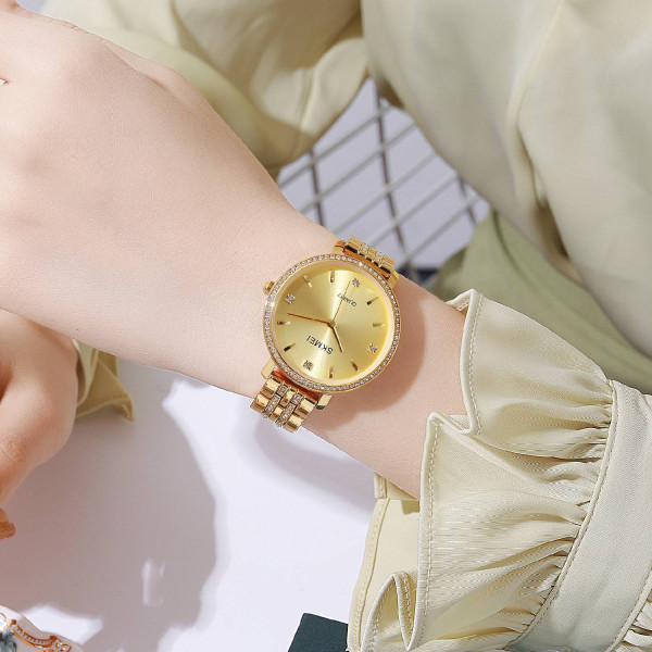 Жіночий годинник Skmei 2006GDGD Gold-Gold фото 4