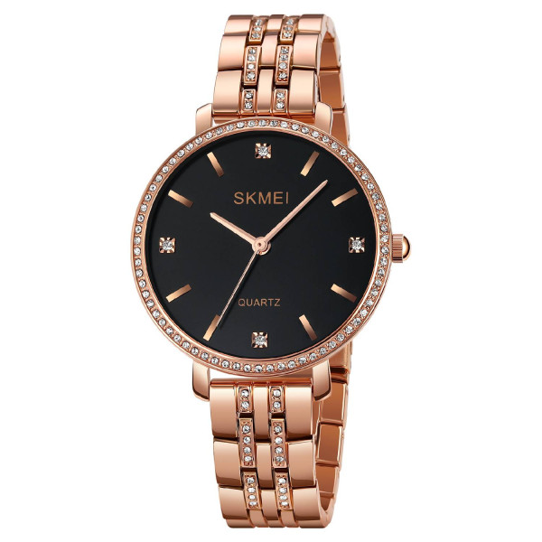 Жіночий годинник Skmei 2006RGBK Rose-Gold-Black фото 1