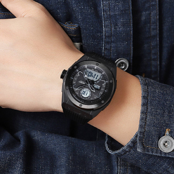 Мужские часы Skmei 2013BKWT Black-White фото 4