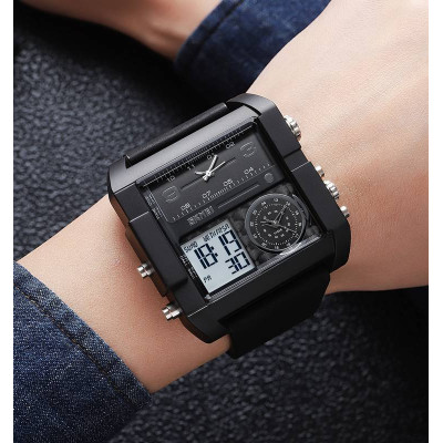 Skmei 2020BKWTBK Black-Black-White