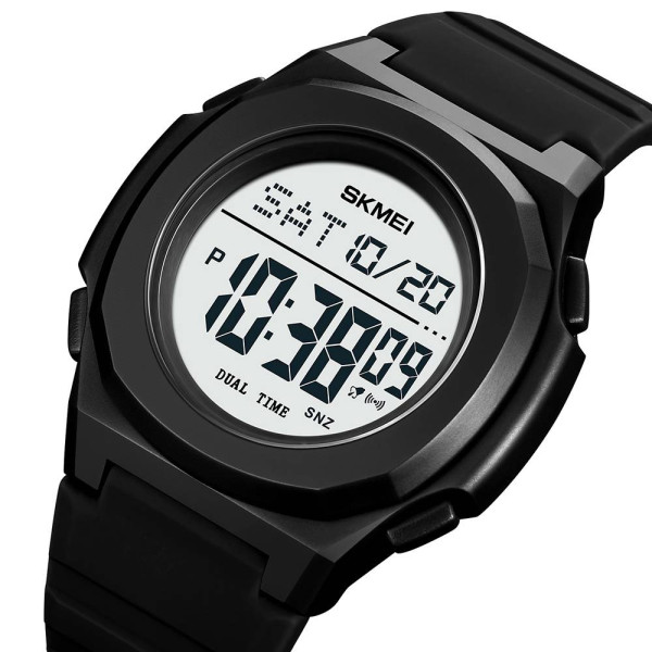 Мужские часы Skmei 2023BKWT Black-White фото 3