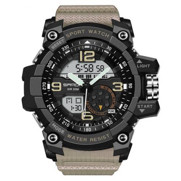 Мужские часы Sanda 759 Beige-Black фото 1