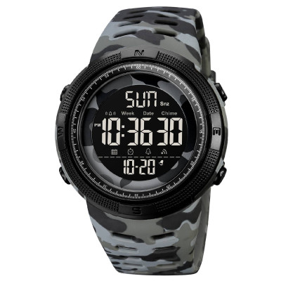 Мужские часы Skmei 2070CMGY Camo Grey