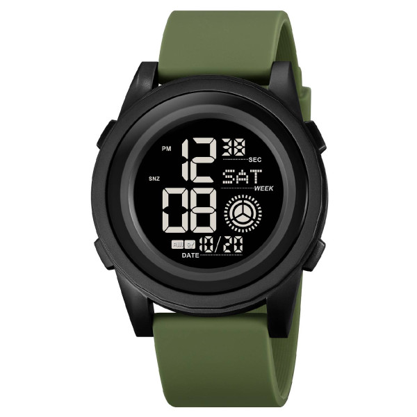 Мужские часы Skmei 2082AGBK Army Green Black фото 1