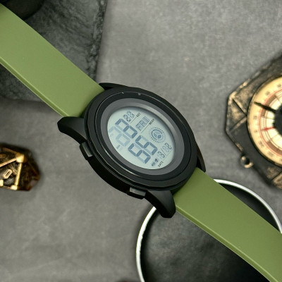 Чоловічий годинник Skmei 2082AGWT Army Green White