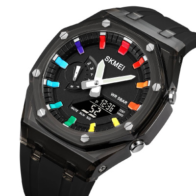 Skmei 2100BKBK Black-Black