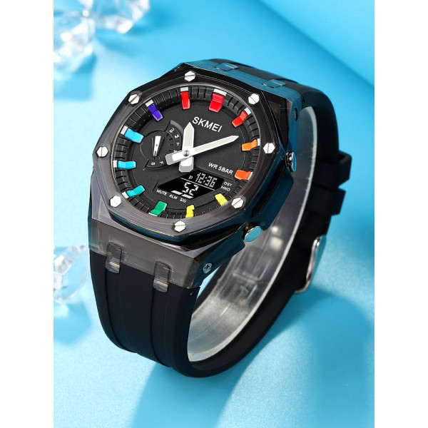 Наручний годинник Skmei 2100BKBK Black-Black фото 5