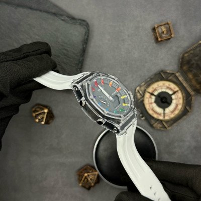 Наручний годинник Skmei 2100WTGY White-Grey