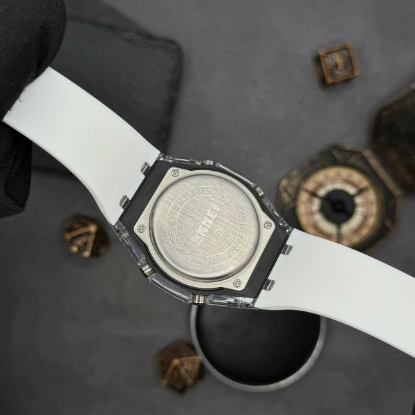 Наручний годинник Skmei 2100WTGY White-Grey фото 9