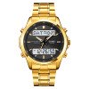 Чоловічий годинник Skmei 2049GDWT Gold-White фото 2