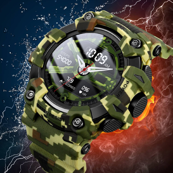 Смарт часы Skmei S231-CMGN Camo Green фото 4