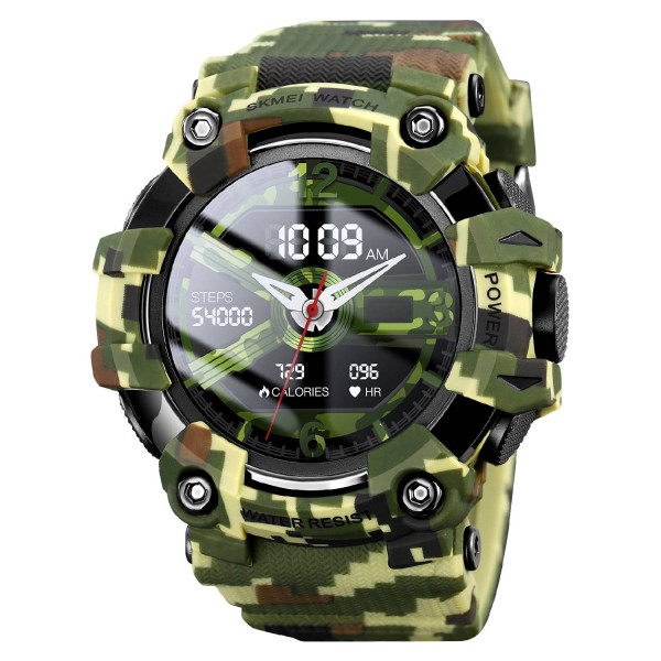 Смарт часы Skmei S231-CMGN Camo Green фото 1