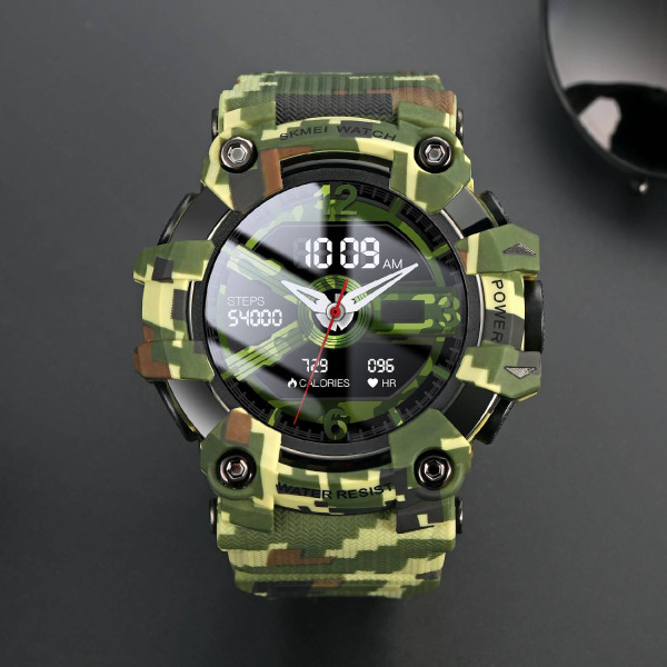 Смарт часы Skmei S231-CMGN Camo Green фото 5