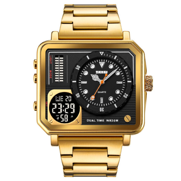 Мужские часы Skmei 2025GD Gold фото 1