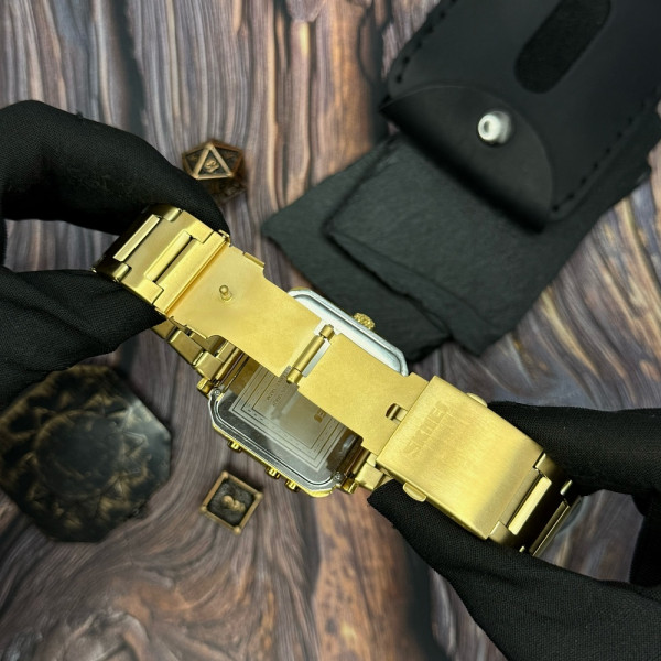 Чоловічий годинник Skmei 2025GD Gold фото 8