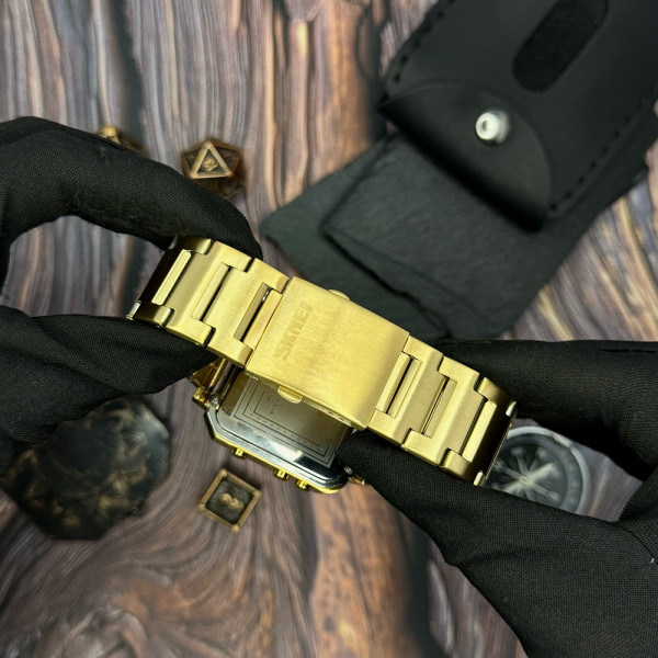 Чоловічий годинник Skmei 2025GD Gold фото 7