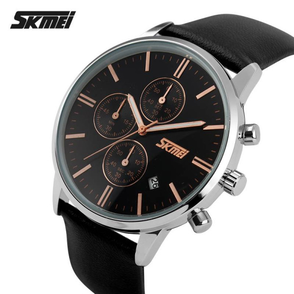 Чоловічий годинник Skmei 9103BKBK Black-Black фото 4