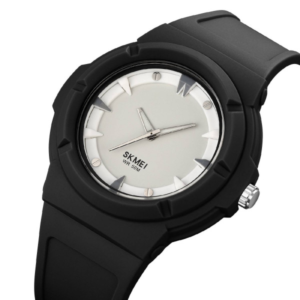 Жіночий годинник Skmei 2011BKWT Black-White фото 3