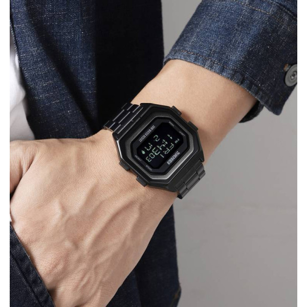 Чоловічий годинник Skmei 1875SBK All Black Steel фото 4