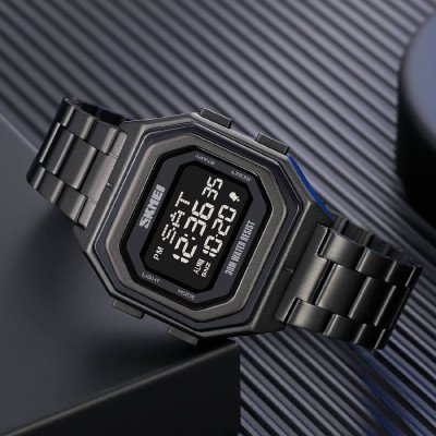 Skmei 1875SBK All Black Steel