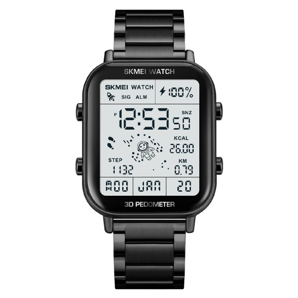 Мужские часы Skmei 1888BK All Black фото 1