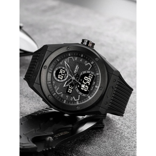 Мужские часы Skmei 2013BKBK Black-Black фото 5