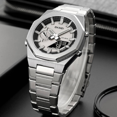 Skmei 1816SIBK Silver-Black