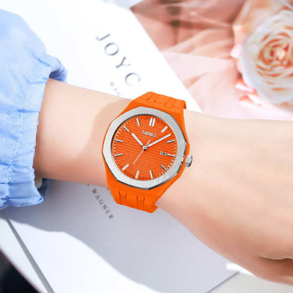 Жіночий годинник Skmei 9299OG Orange фото 4