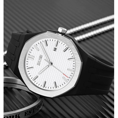 Skmei 9299BKWT Black-White