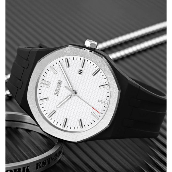 Жіночий годинник Skmei 9299BKWT Black-White фото 5