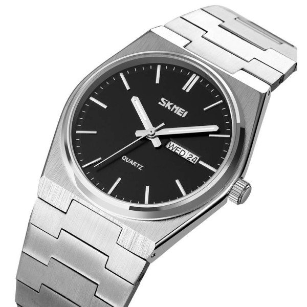 Чоловічий годинник Skmei 9288SIBK Silver-Black фото 3