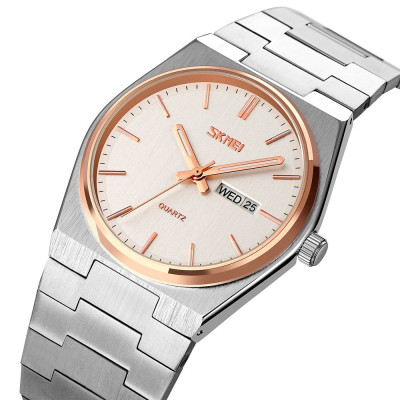 Мужские часы Skmei 9288SIRGSI Silver-Rose Gold-Silver