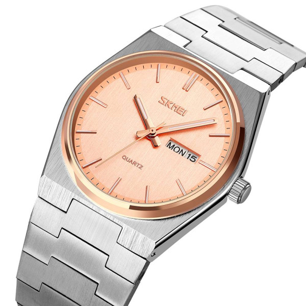 Чоловічий годинник Skmei 9288SIRGRG Silver-Rose Gold-Rose Gold фото 3