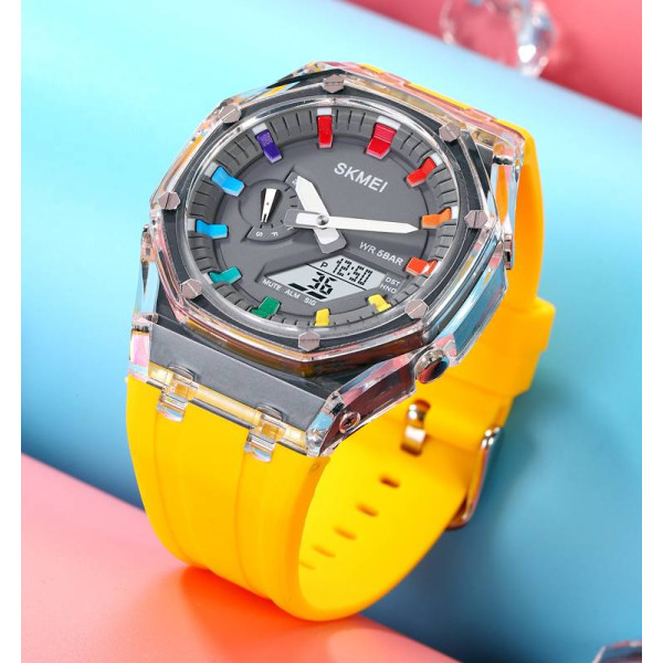 Наручные часы Skmei 2100YL Yellow фото 5