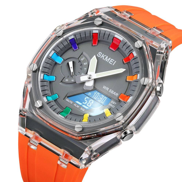 Наручний годинник Skmei 2100OG Orange фото 3