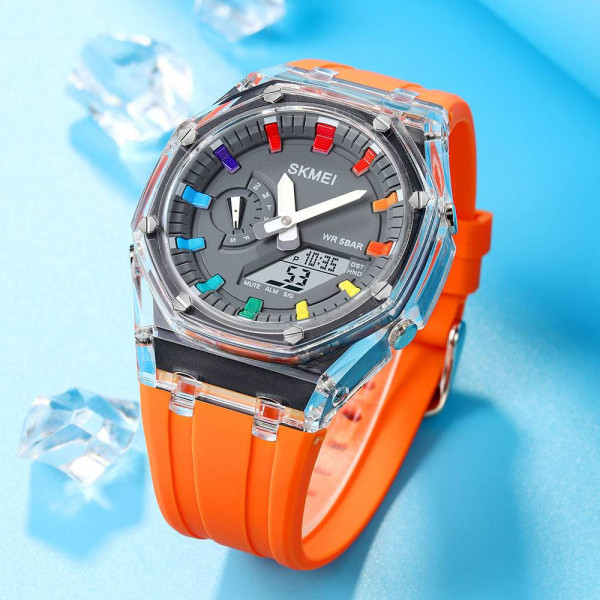Наручний годинник Skmei 2100OG Orange фото 6
